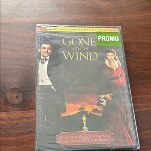 Gone With The Wind DVD - Black and Red Cover